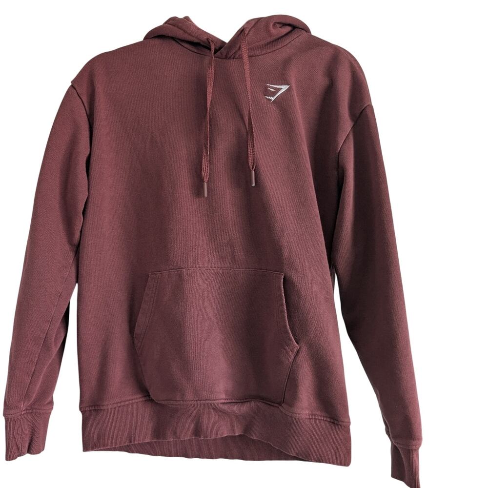 Gymshark XS Red Pullover Sweatshirt Hoodie